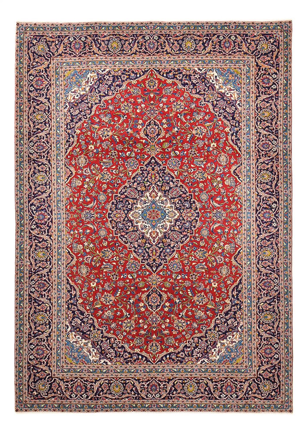 Perserteppich - Keshan - 403 x 295 cm - rot