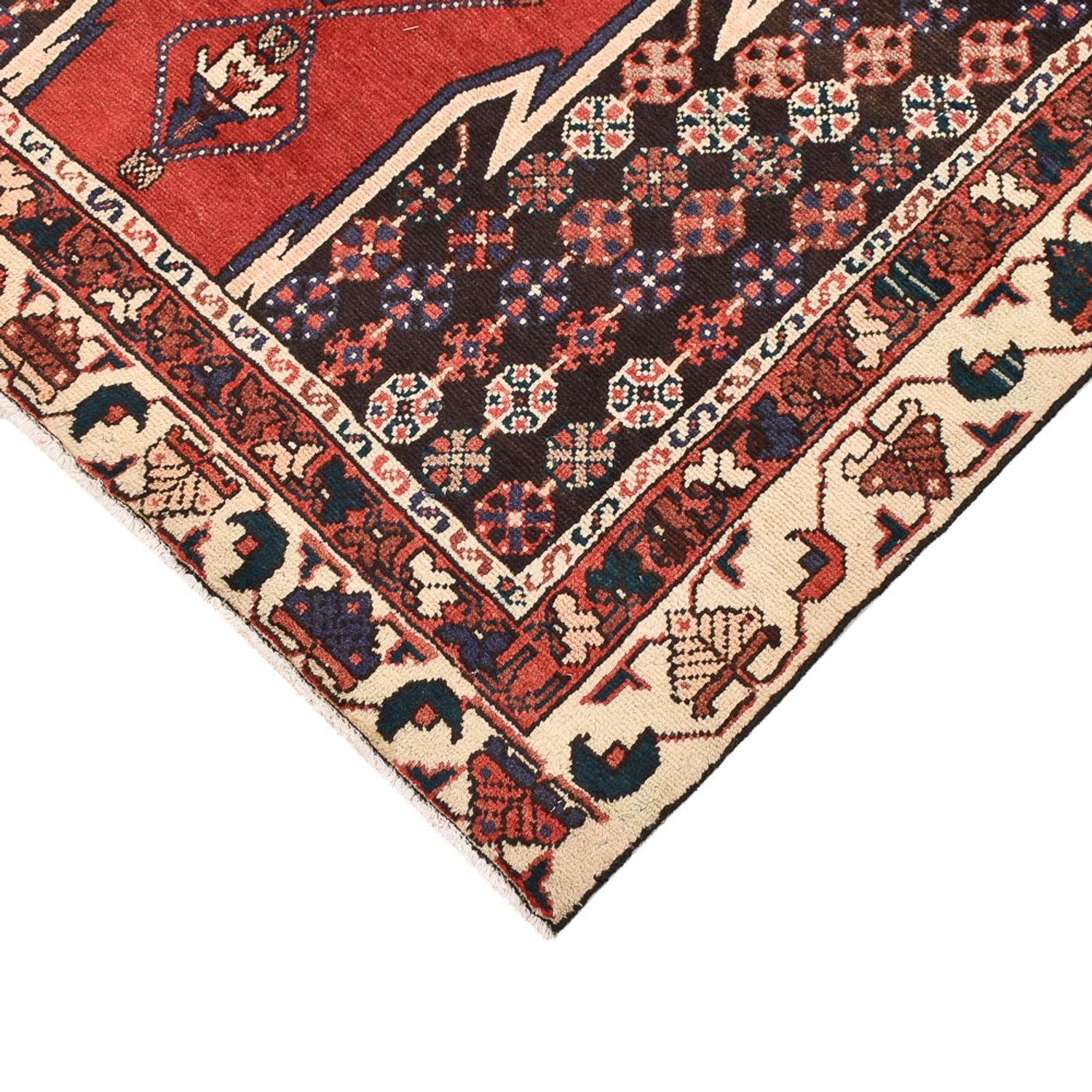 Perserteppich - Nomadic - 193 x 121 cm - mehrfarbig