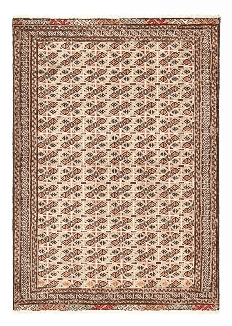 Turkaman Teppich - 141 x 100 cm - sand