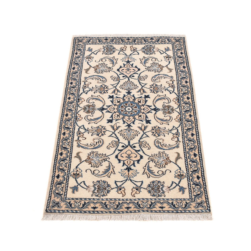 Perserteppich - Nain - 133 x 69 cm - creme