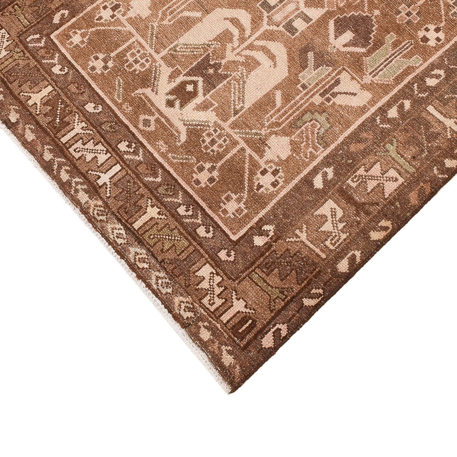 Läufer Vintage - 297 x 104 cm - dunkelbeige