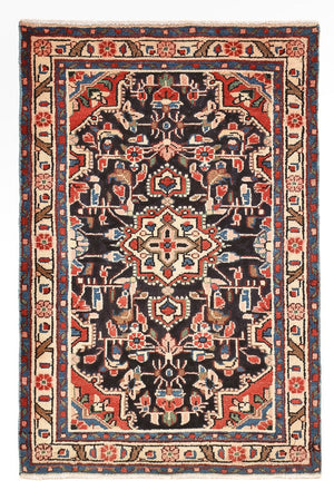 Perserteppich - Nomadic - 96 x 65 cm - dunkelblau