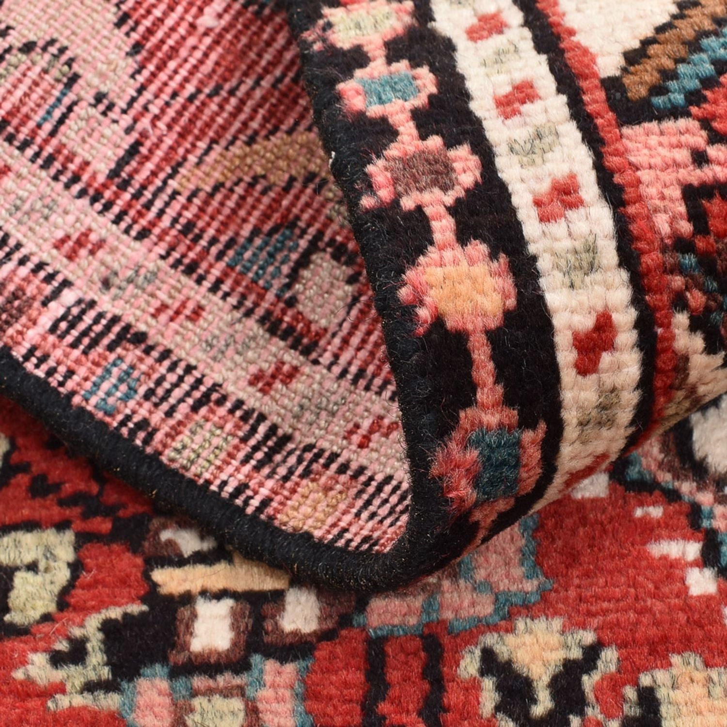 Perserteppich - Nomadic - 89 x 58 cm - rot