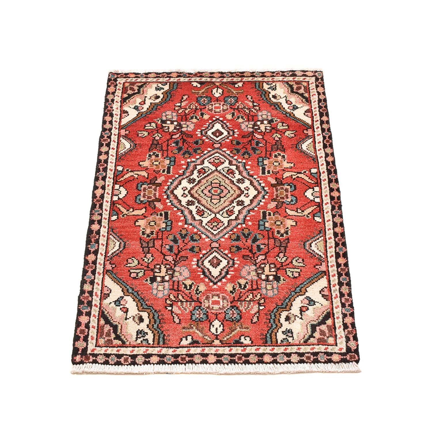 Perserteppich - Nomadic - 89 x 58 cm - rot