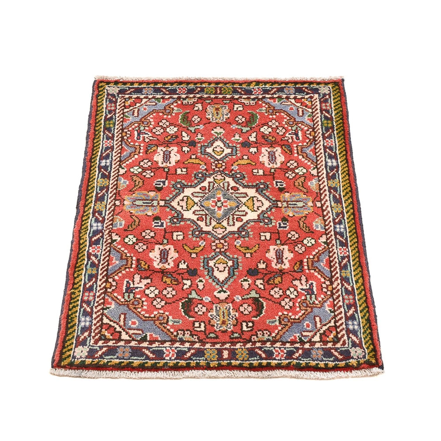 Perserteppich - Nomadic - 75 x 57 cm - rot