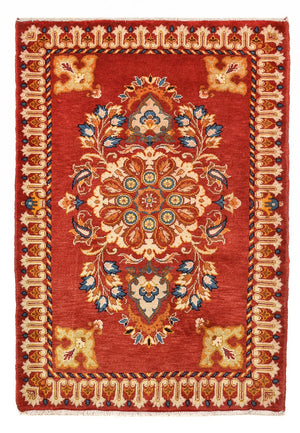 Perserteppich - Nomadic - 96 x 67 cm - rot