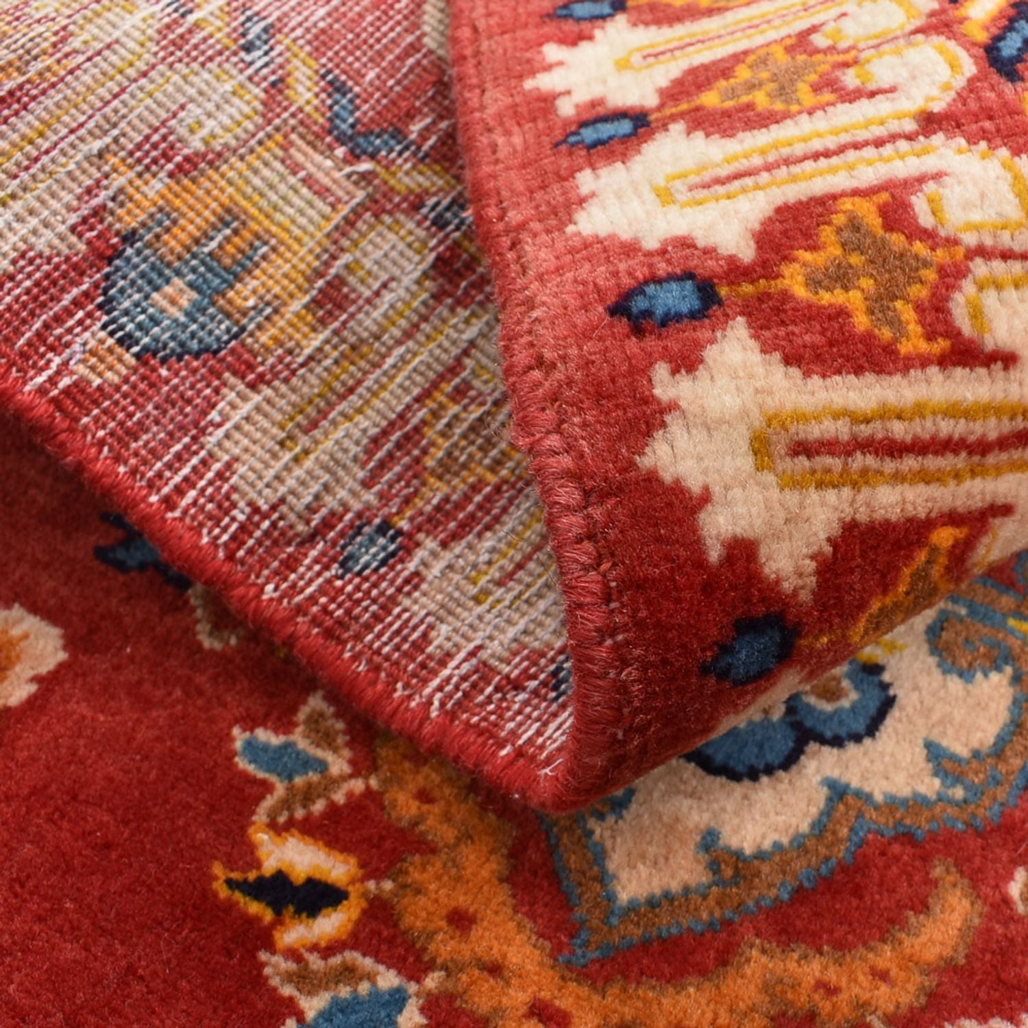 Perserteppich - Nomadic - 96 x 67 cm - rot