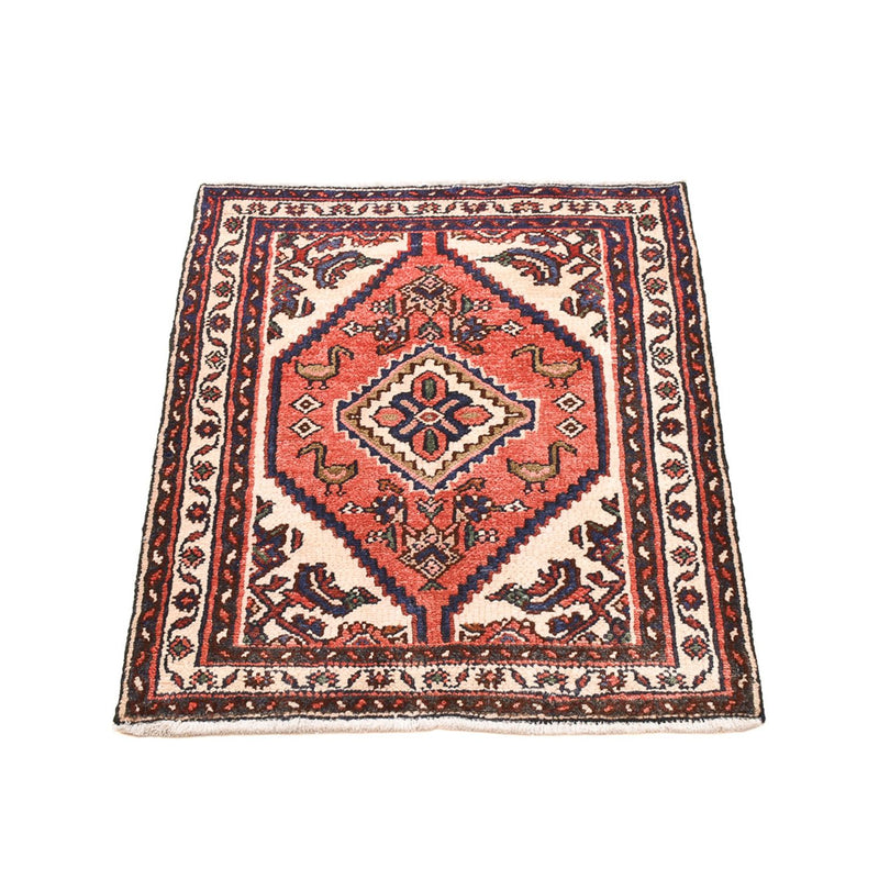 Perserteppich - Nomadic - 92 x 68 cm - hellrot