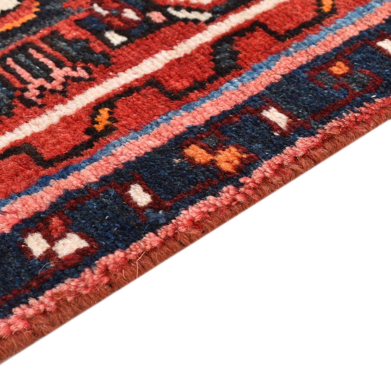 Perserteppich - Nomadic - 93 x 49 cm - dunkelrot