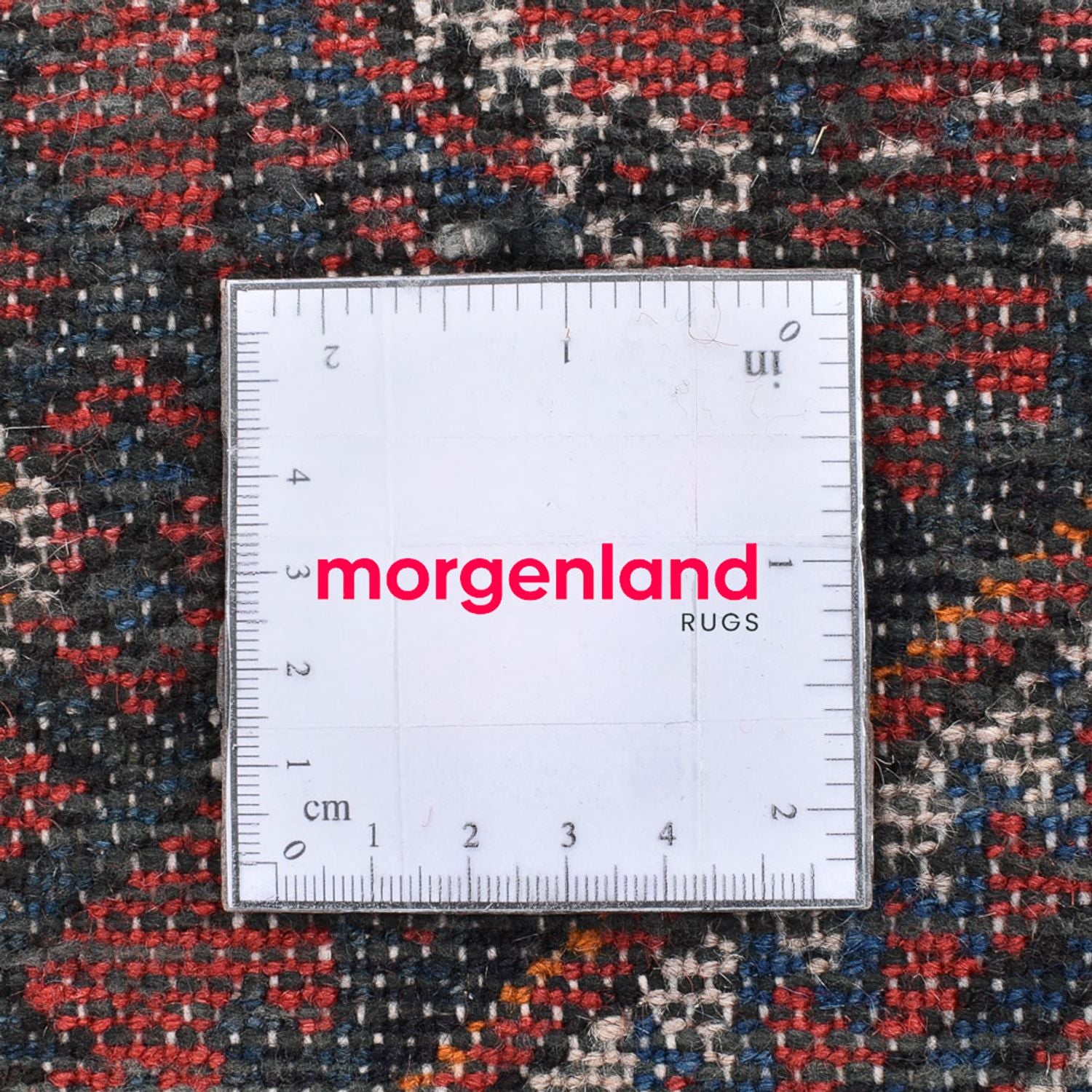 Perserteppich - Nomadic - 93 x 49 cm - dunkelrot