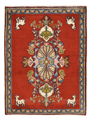 Perserteppich - Nomadic - 82 x 62 cm - rot