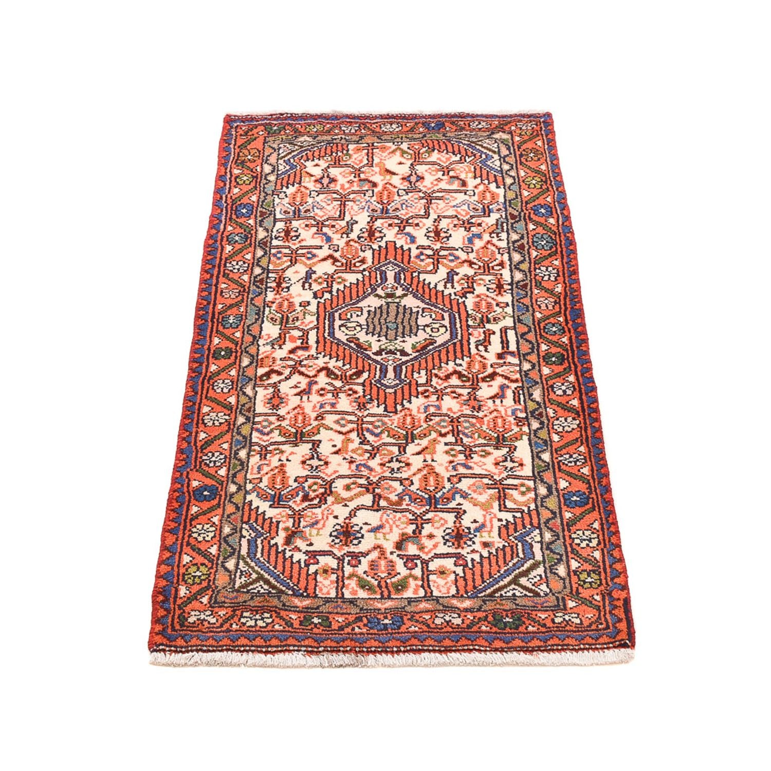 Perserteppich - Nomadic - 101 x 54 cm - mehrfarbig