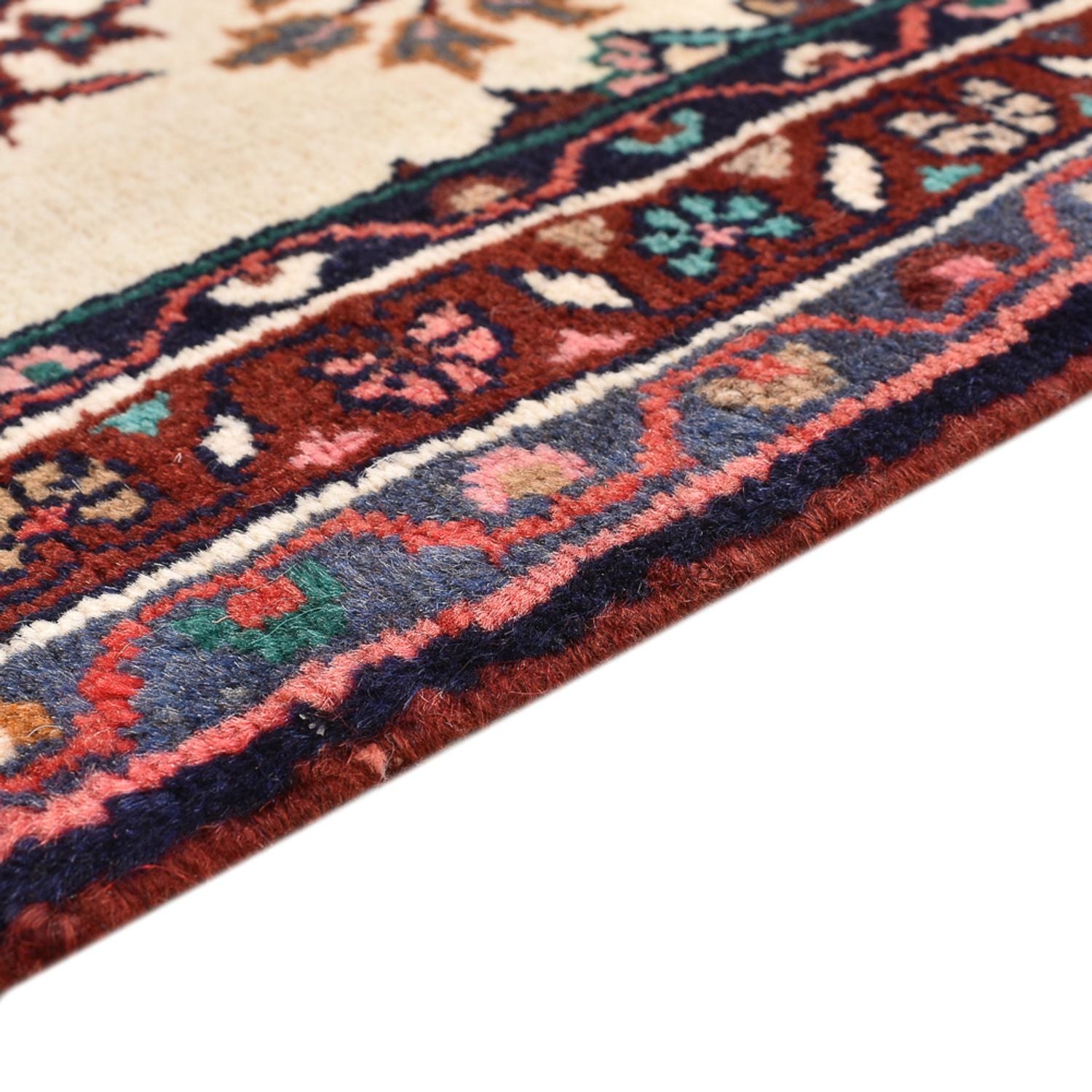 Perserteppich - Nomadic - 93 x 71 cm - mehrfarbig