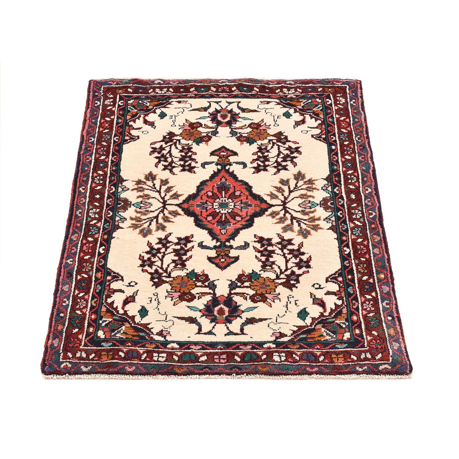 Perserteppich - Nomadic - 93 x 71 cm - mehrfarbig