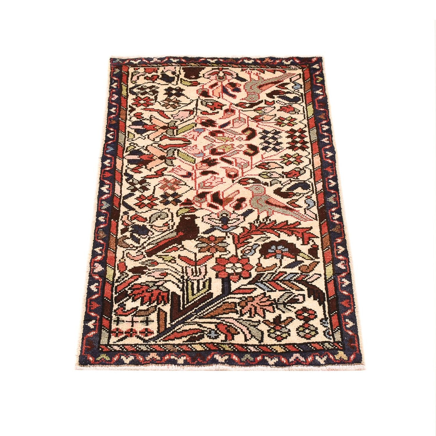 Perserteppich - Nomadic - 95 x 54 cm - mehrfarbig