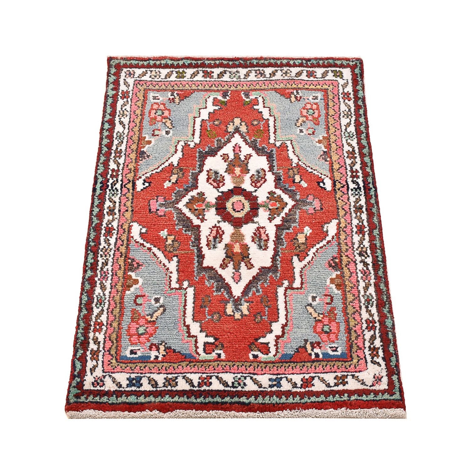 Perserteppich - Nomadic - 90 x 58 cm - rot