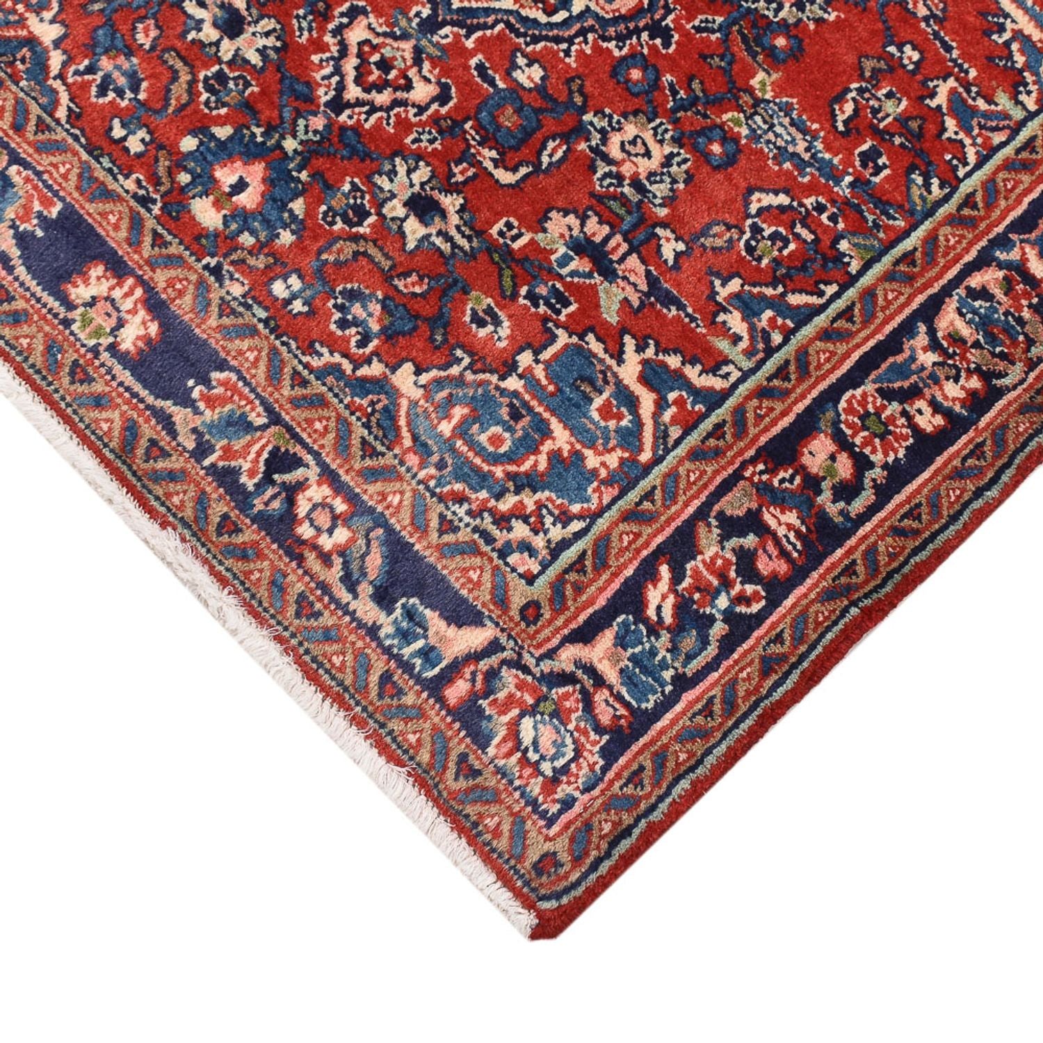 Perserteppich - Nomadic quadratisch  - 67 x 67 cm - rot
