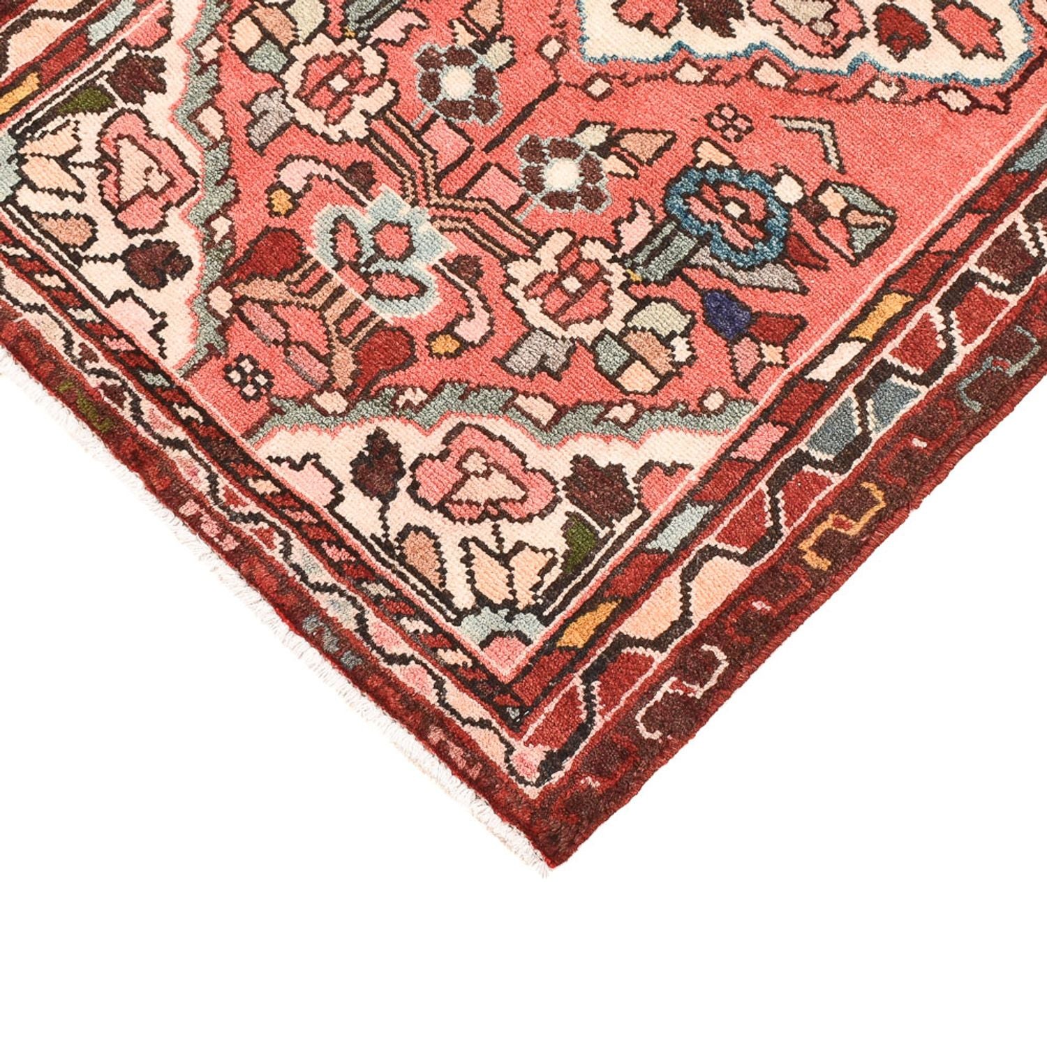 Perserteppich - Nomadic - 103 x 61 cm - rot