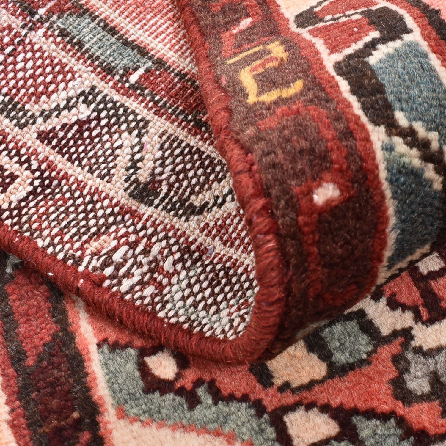 Perserteppich - Nomadic - 103 x 61 cm - rot