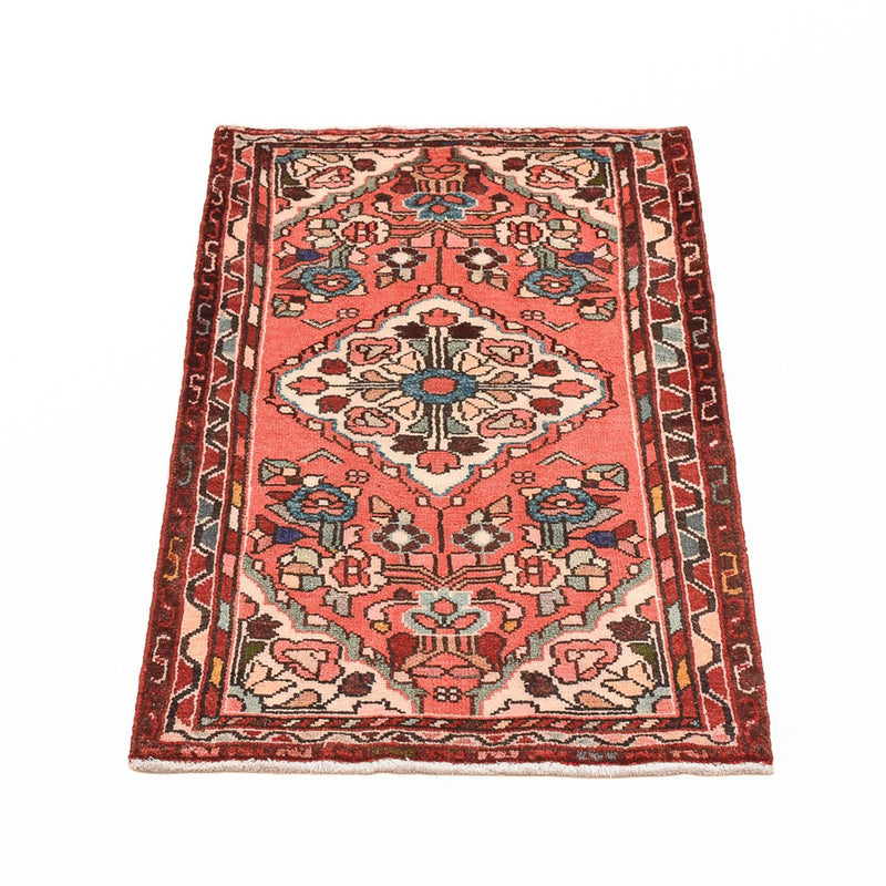 Perserteppich - Nomadic - 103 x 61 cm - rot