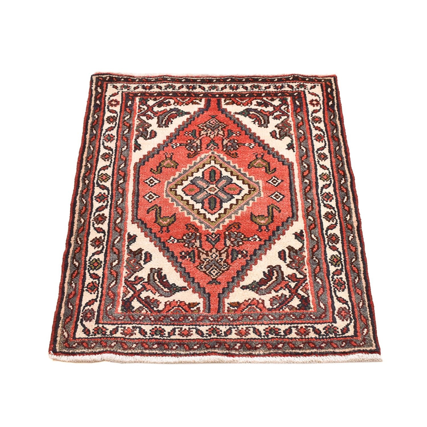 Perserteppich - Nomadic - 96 x 70 cm - rot