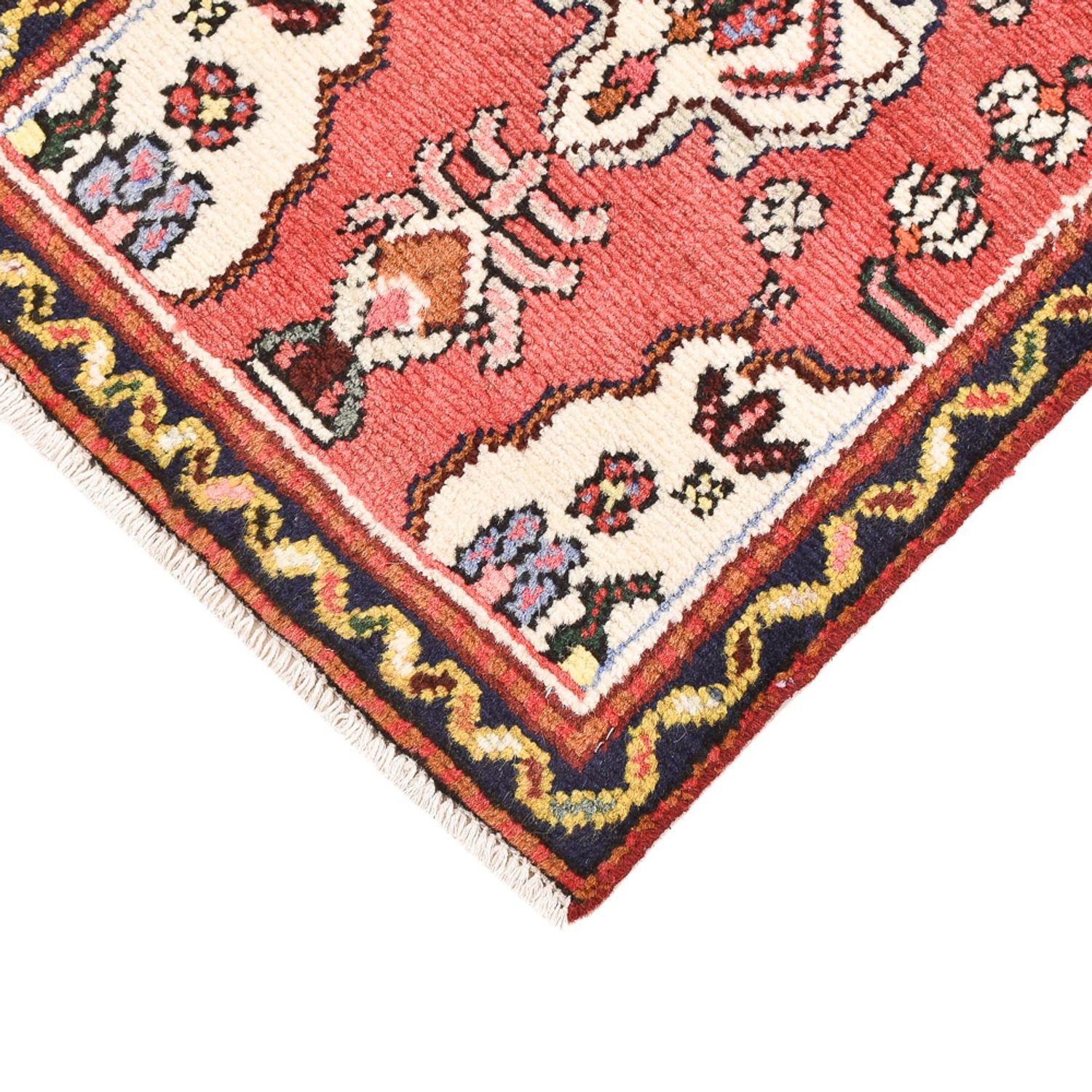 Perserteppich - Nomadic quadratisch  - 65 x 65 cm - rot