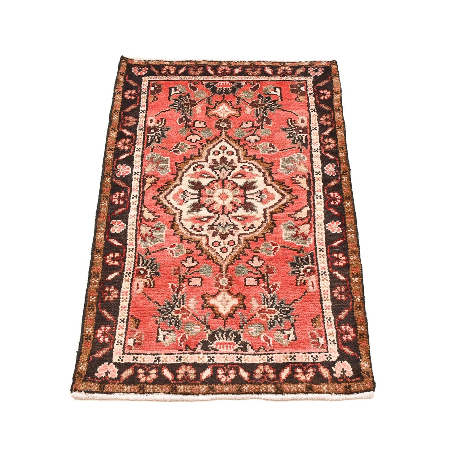 Perserteppich - Nomadic - 102 x 61 cm - rot