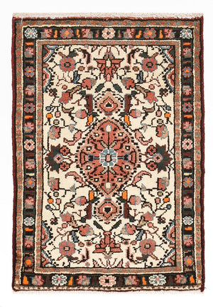 Perserteppich - Nomadic - 75 x 53 cm - mehrfarbig