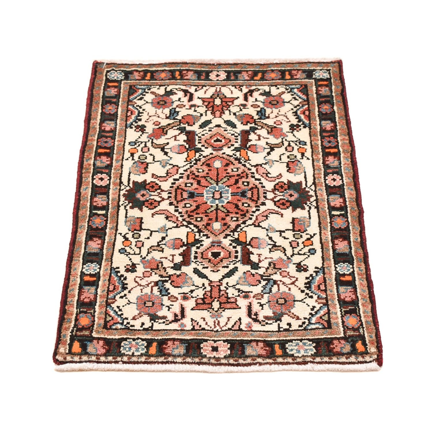 Perserteppich - Nomadic - 75 x 53 cm - mehrfarbig