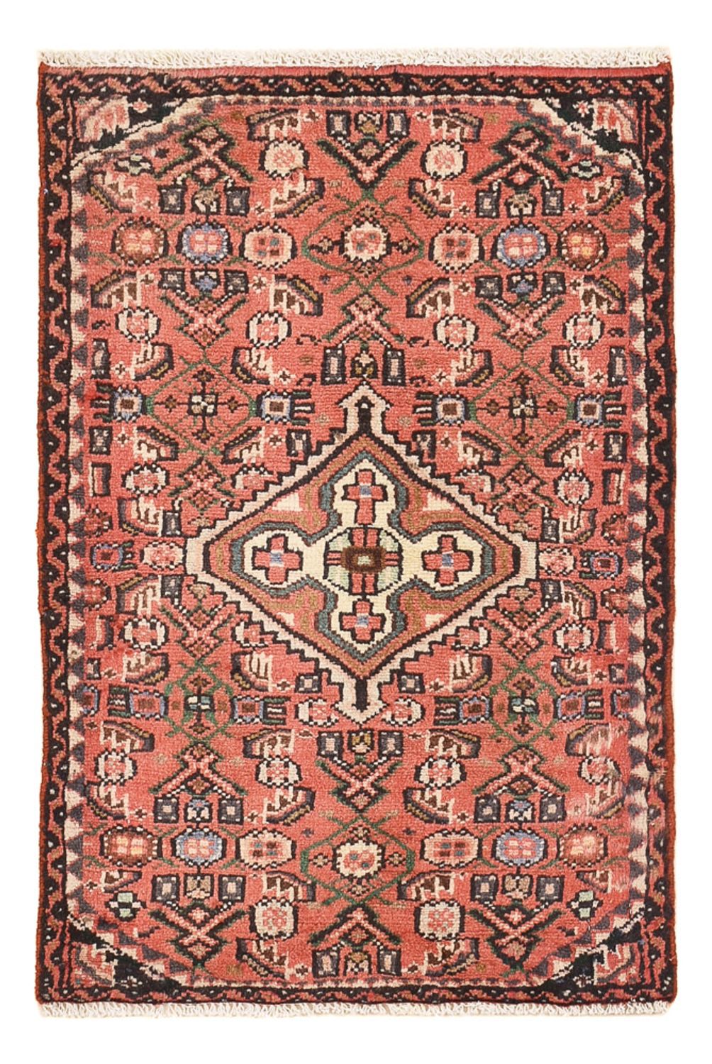 Perserteppich - Nomadic - 75 x 49 cm - hellrot