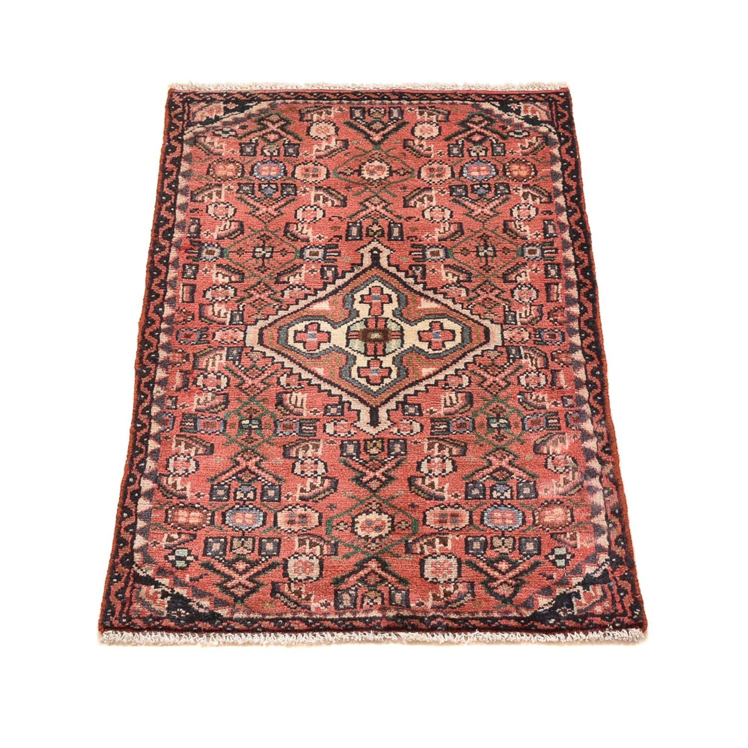 Perserteppich - Nomadic - 75 x 49 cm - hellrot