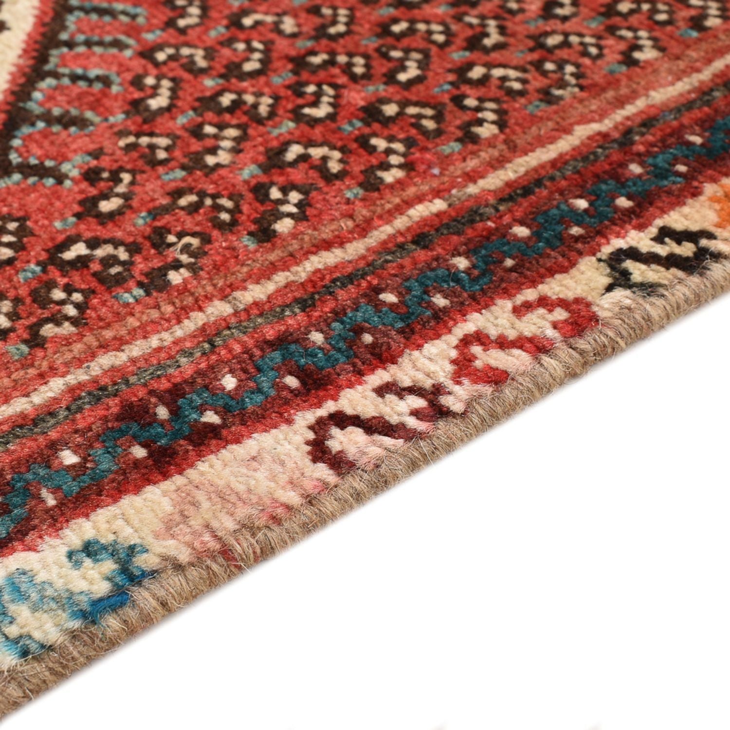 Perserteppich - Nomadic - 81 x 61 cm - rost