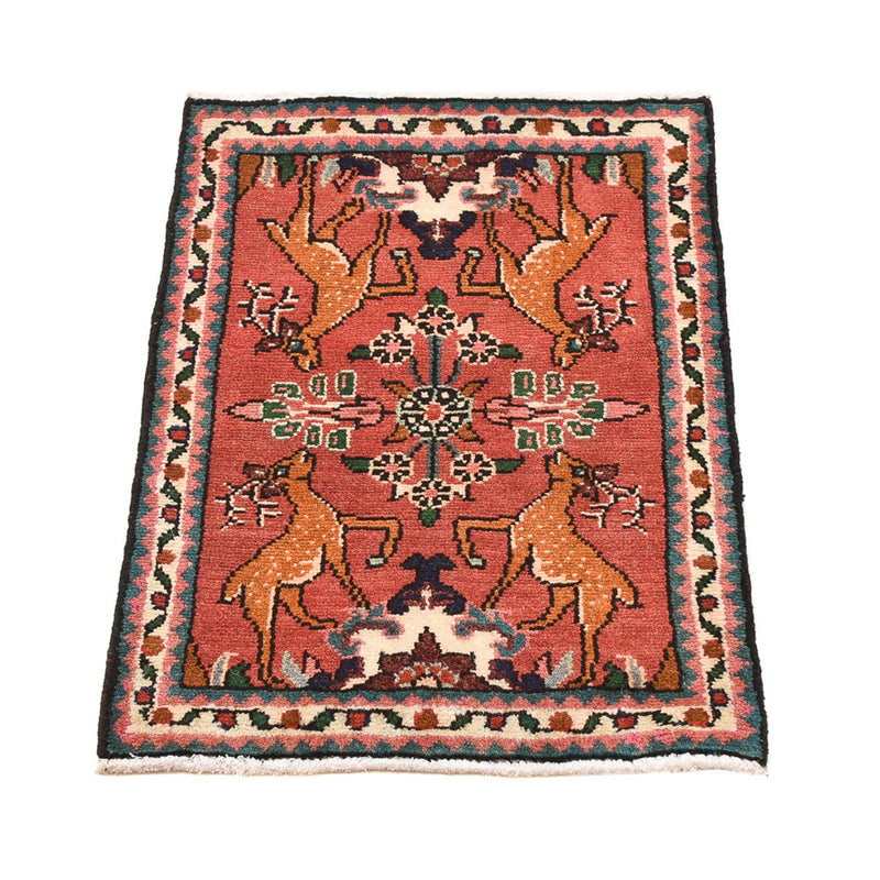 Perserteppich - Nomadic - 71 x 50 cm - rot
