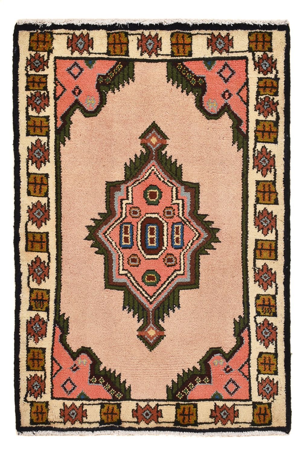Perserteppich - Nomadic - 92 x 62 cm - rosa