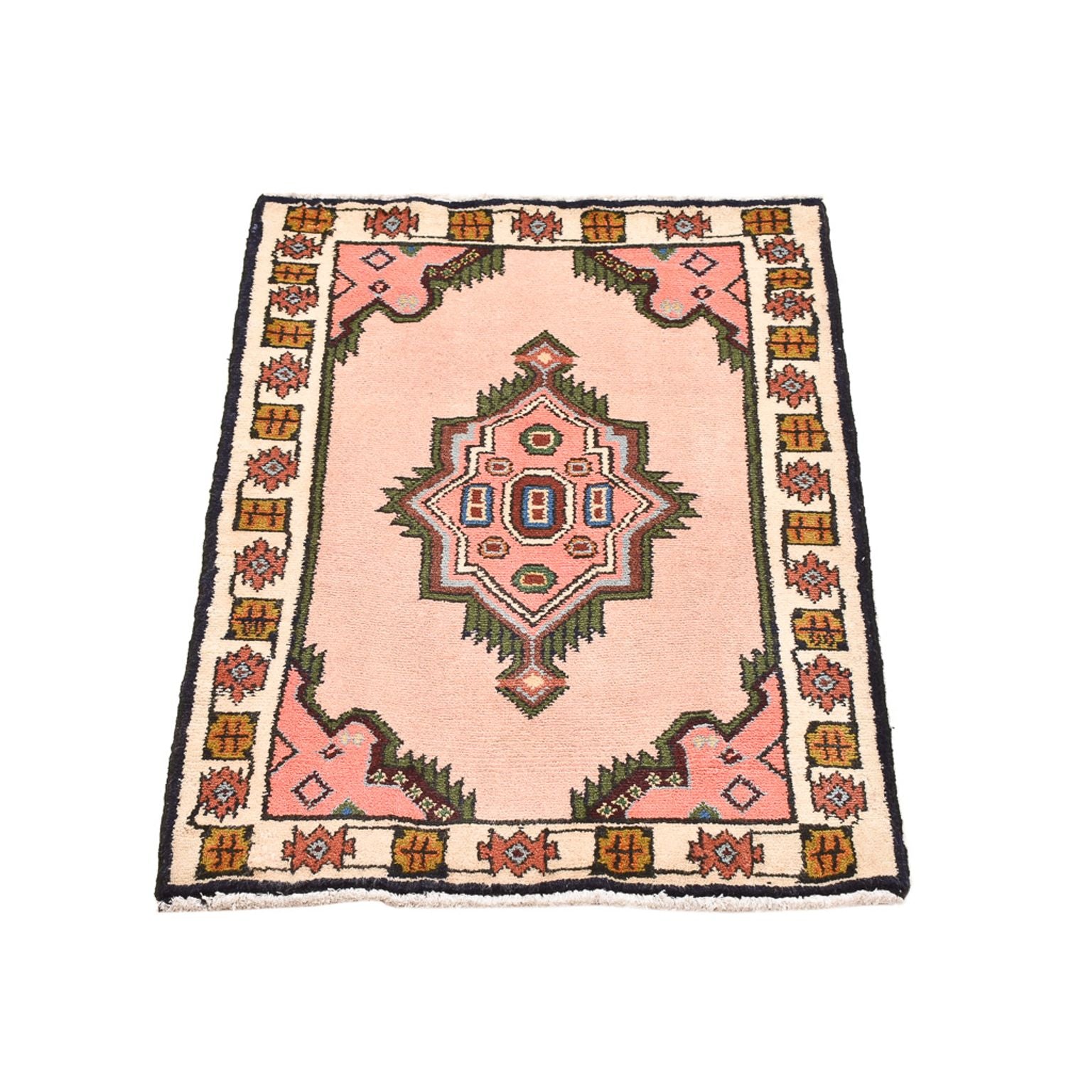 Perserteppich - Nomadic - 92 x 62 cm - rosa