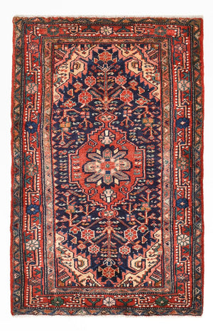 Perserteppich - Nomadic - 100 x 66 cm - rosa