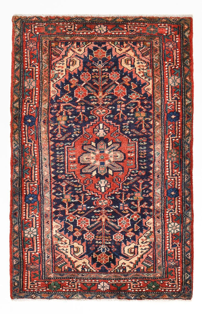 Perserteppich - Nomadic - 100 x 66 cm - rosa