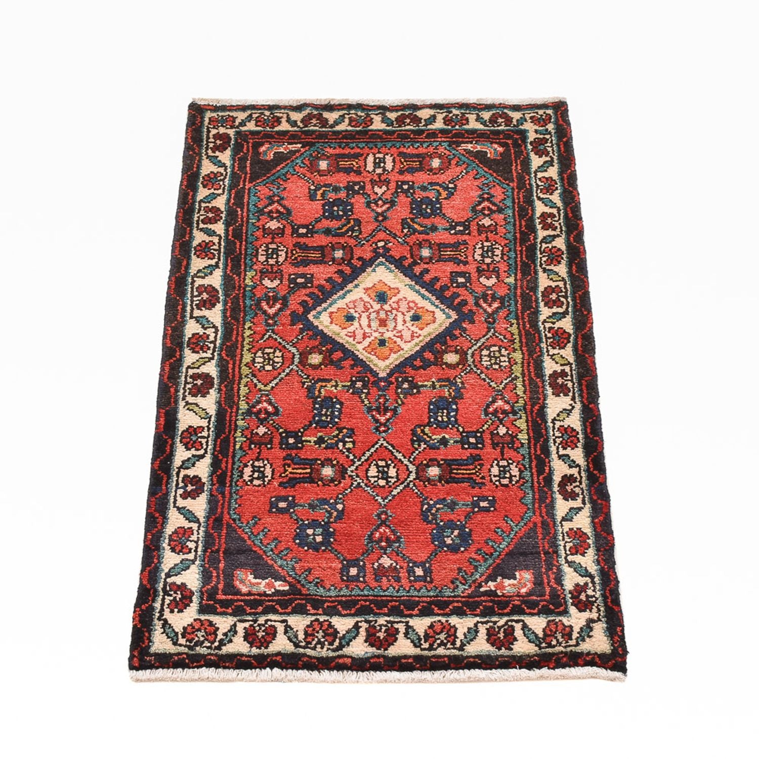 Perserteppich - Nomadic - 96 x 56 cm - rot
