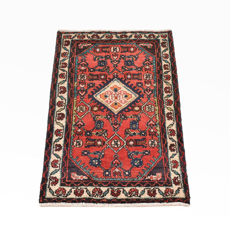 Perserteppich - Nomadic - 96 x 56 cm - rot