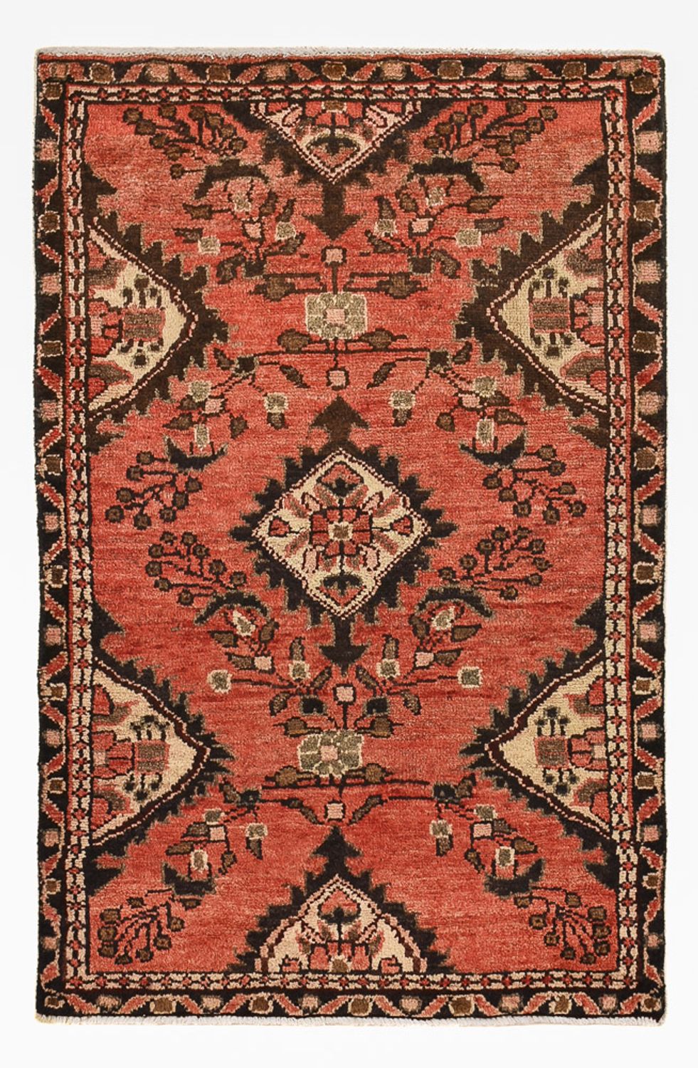Perserteppich - Nomadic - 95 x 62 cm - rot