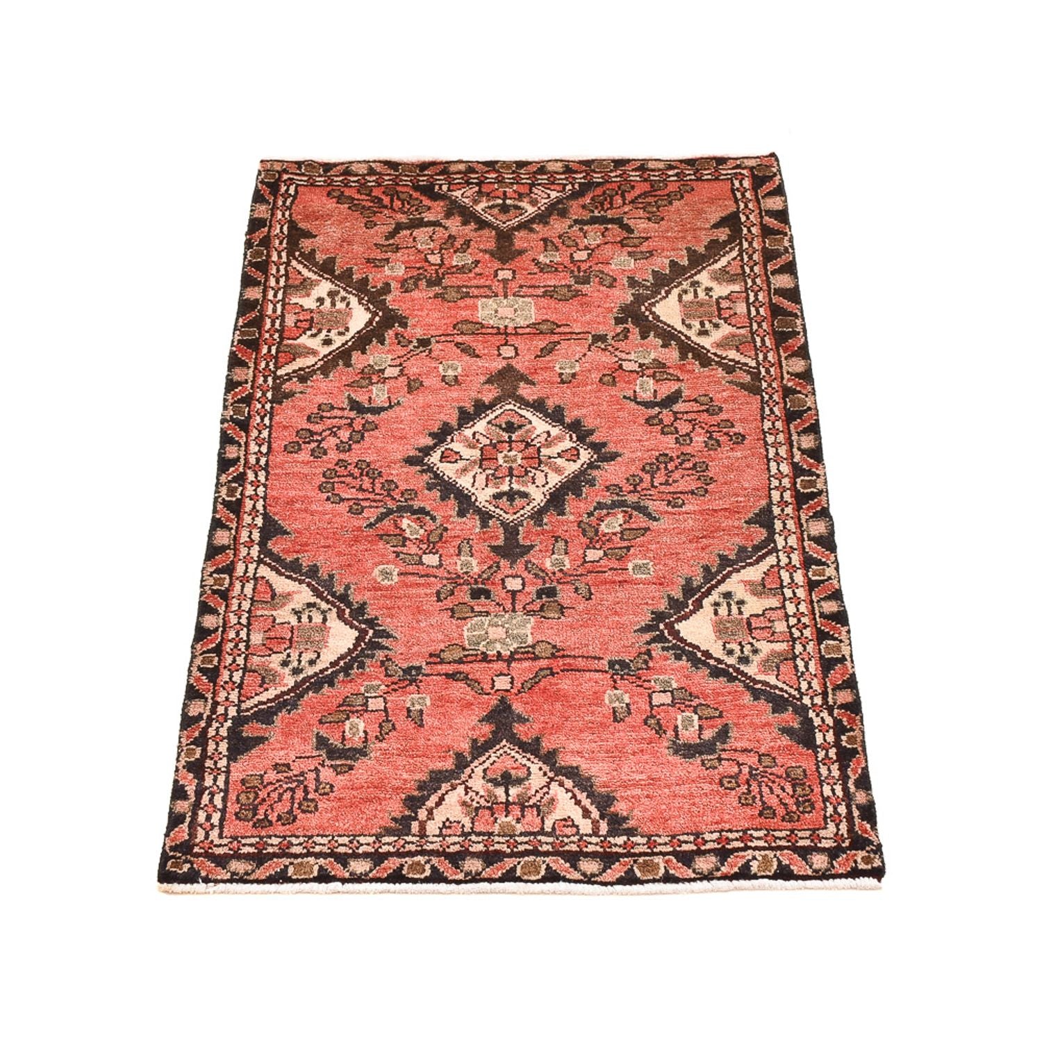 Perserteppich - Nomadic - 95 x 62 cm - rot