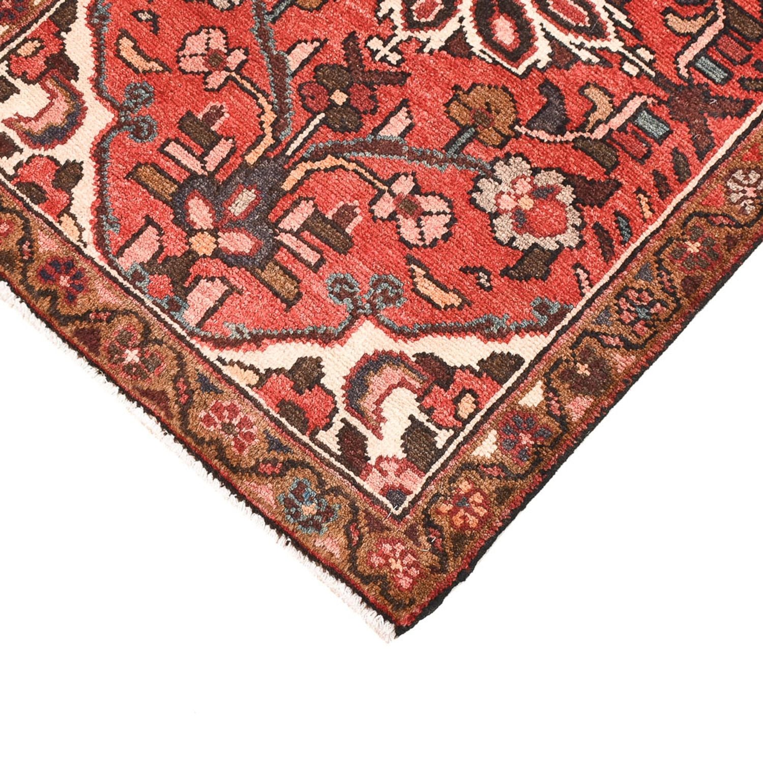 Perserteppich - Nomadic - 89 x 59 cm - rot