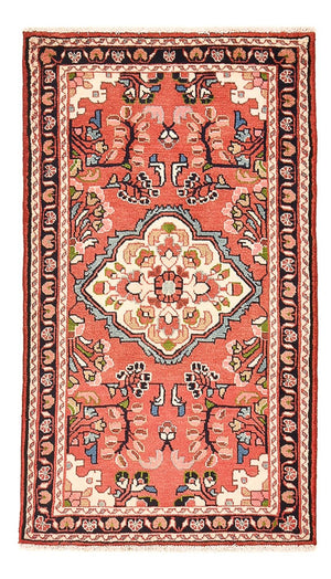 Perserteppich - Nomadic - 131 x 76 cm - hellrot