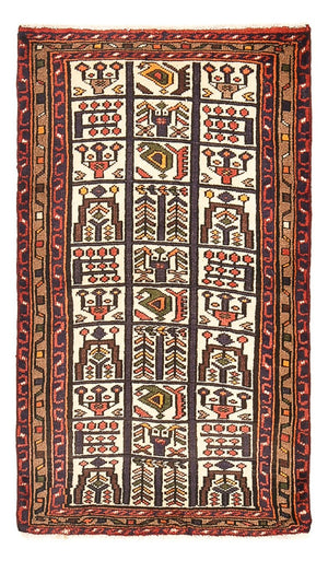 Perserteppich - Nomadic - 122 x 74 cm - mehrfarbig