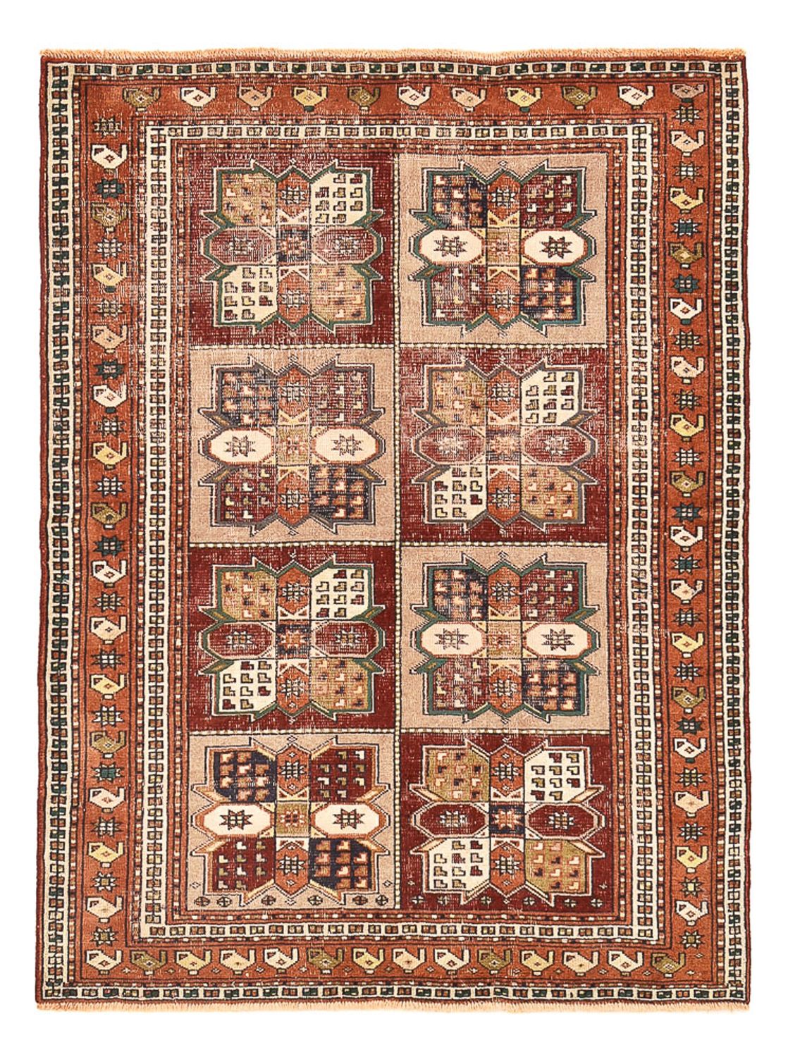 Perserteppich - Classic - 168 x 123 cm - dunkelbeige