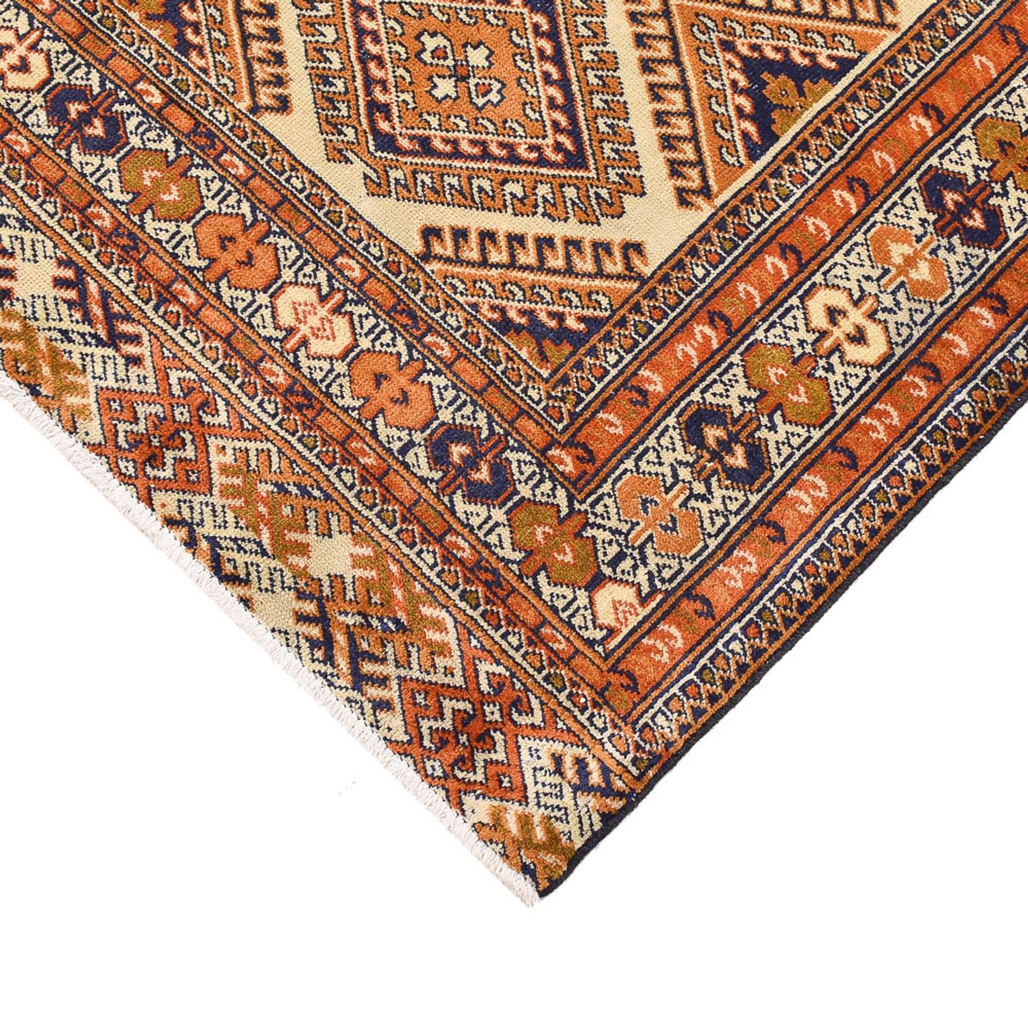 Turkaman Teppich - 188 x 131 cm - sand