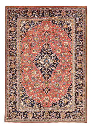 Perserteppich - Keshan - 205 x 141 cm - hellrot