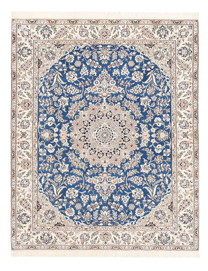 Perserteppich - Nain - Royal - 201 x 155 cm - blau