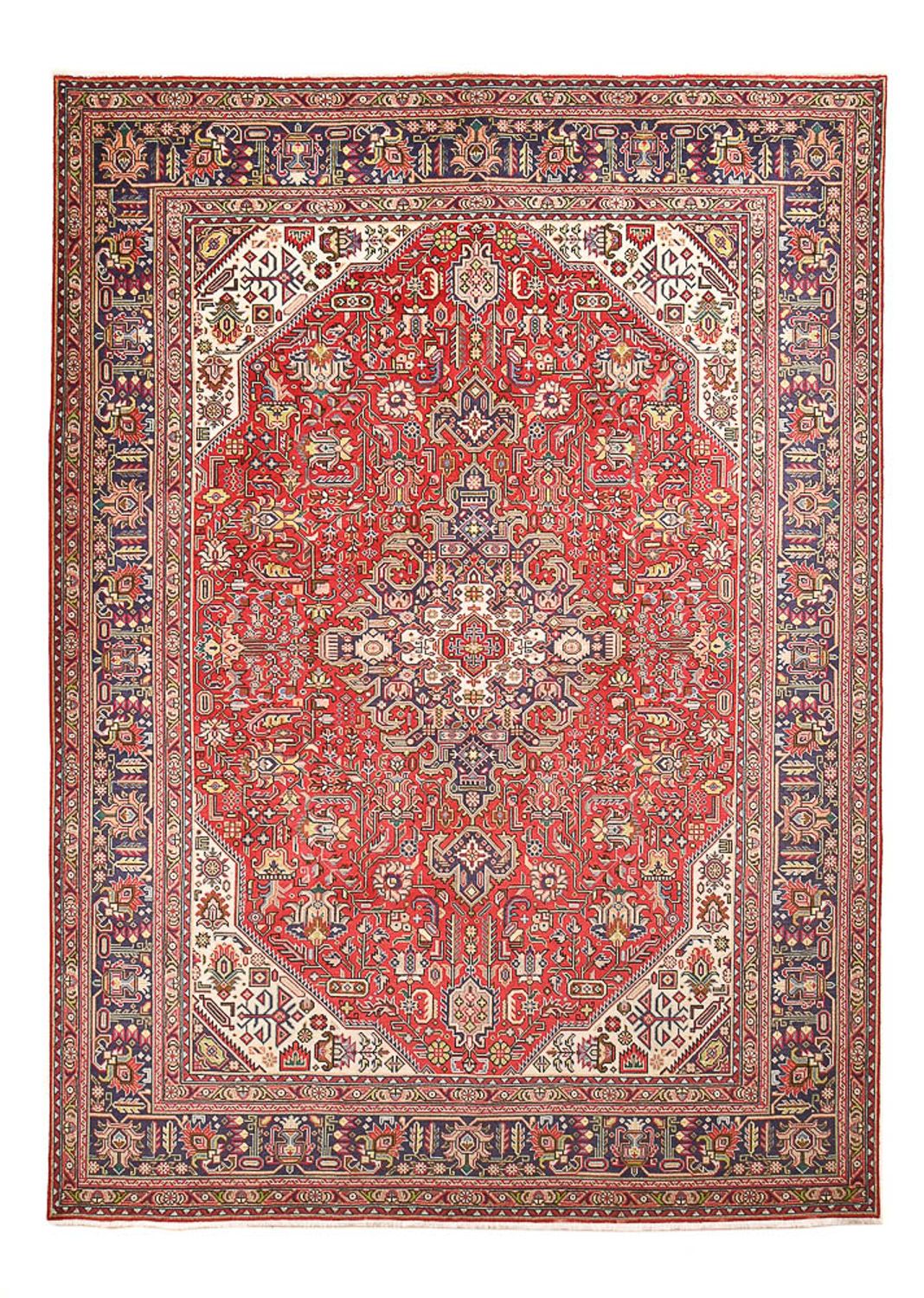 Perserteppich - Täbriz - 339 x 244 cm - rot