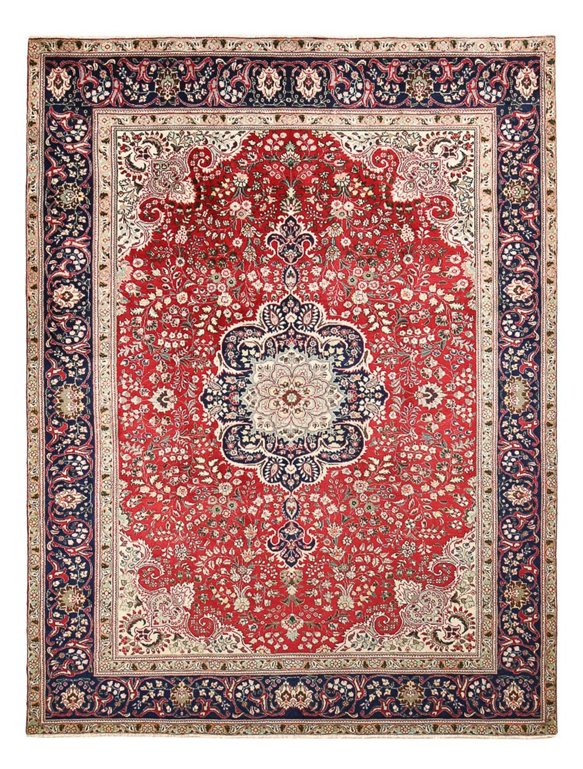 Perserteppich - Täbriz - 326 x 239 cm - rot